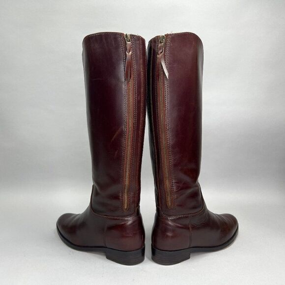 Cole Haan Women's Size 6 Arlington Brown Leather Riding Boots - Picture 7 of 12